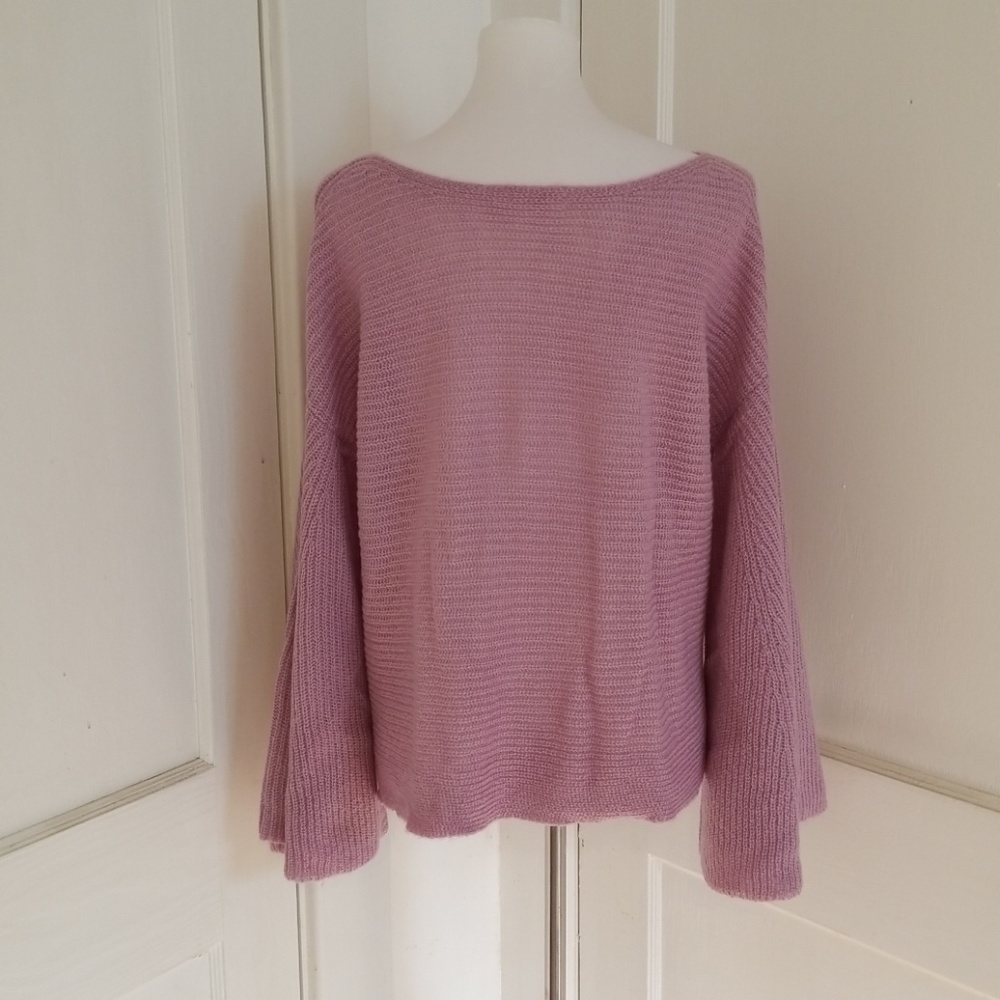 BP NORDSTROM  RACK MAUVE  KNIT TUNIC - Picture 3 of 7